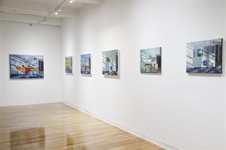 Installation view, Waking Life