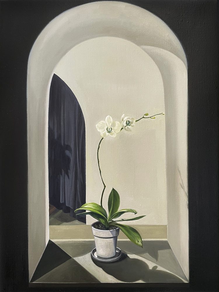 Isabella, 2026, oil on linen, 12 × 16 in.