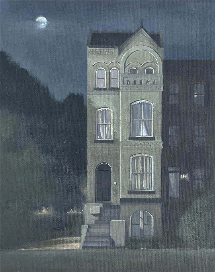 Nocturne, 2026, oil on linen, 8 × 10 in.